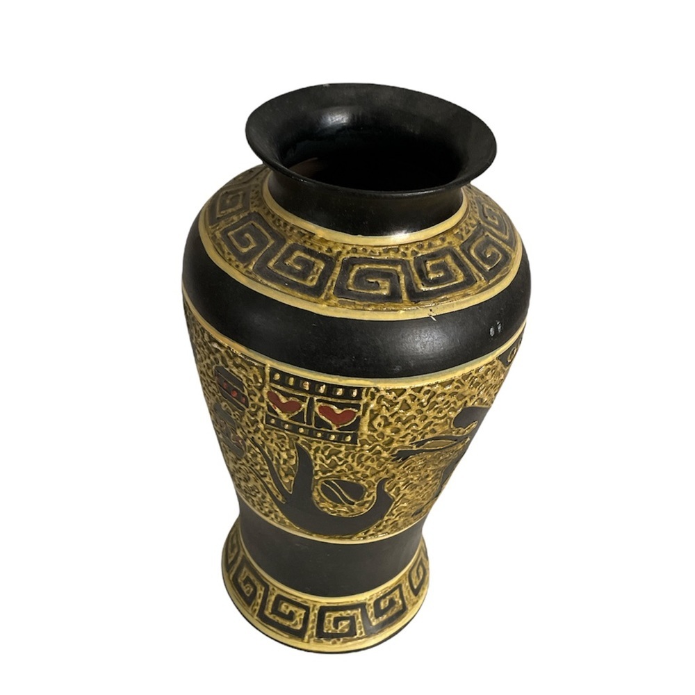 Vintage Beautiful Greece design vase rare